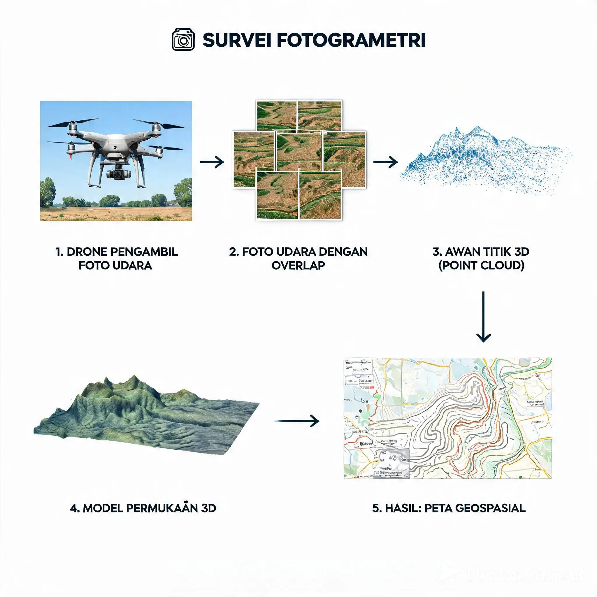 Pekerjaan Survei Fotogrametri