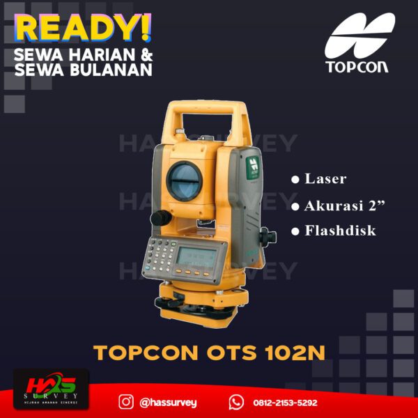 sewa total station topcon